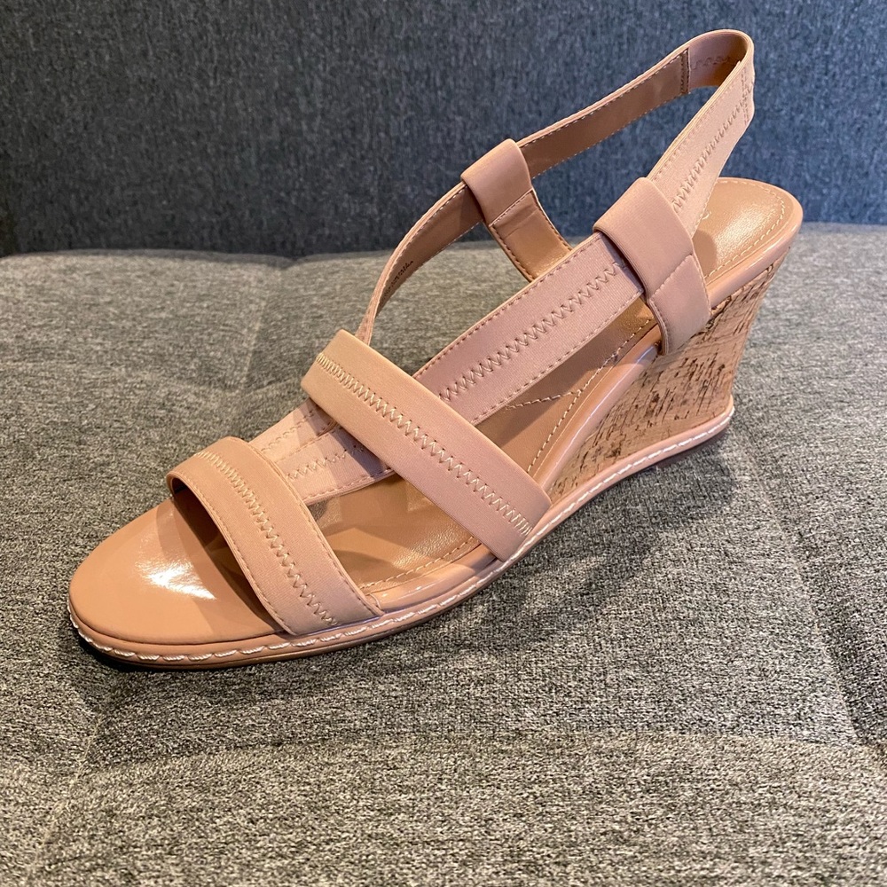 Charles by Charles David Hyper Wedge Sandal. Brand new - Approx 3.25” heel